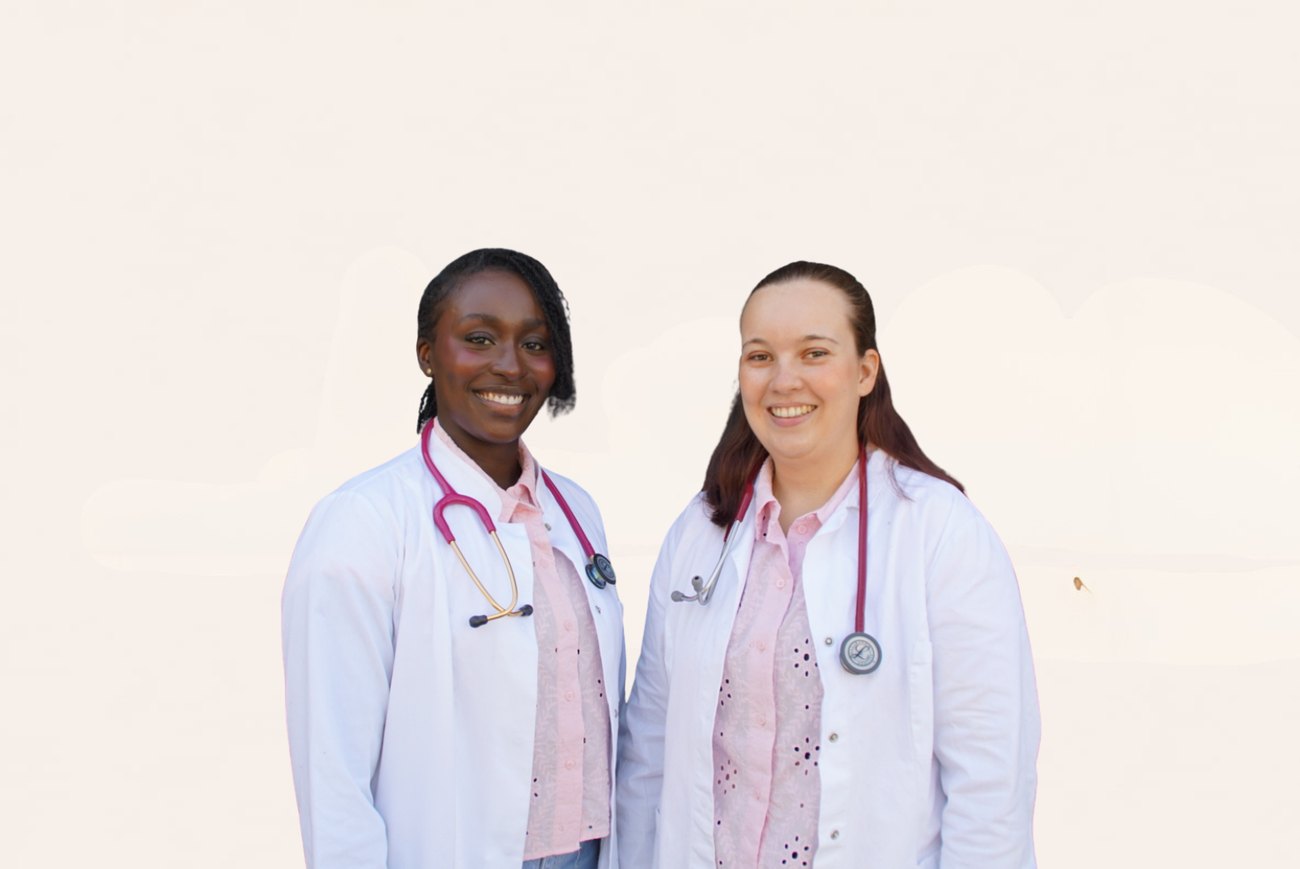 Faith und Hannah, die Gründerinnen von medIQ lab